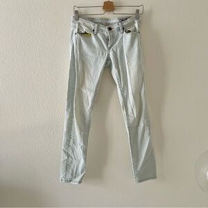 BLANK NYC Light Wash low Rise Skinny